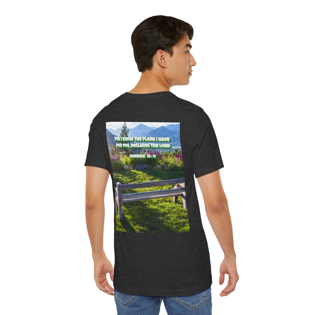Bible Verse Unisex Tee - Jeremiah 29 : 11 Printify