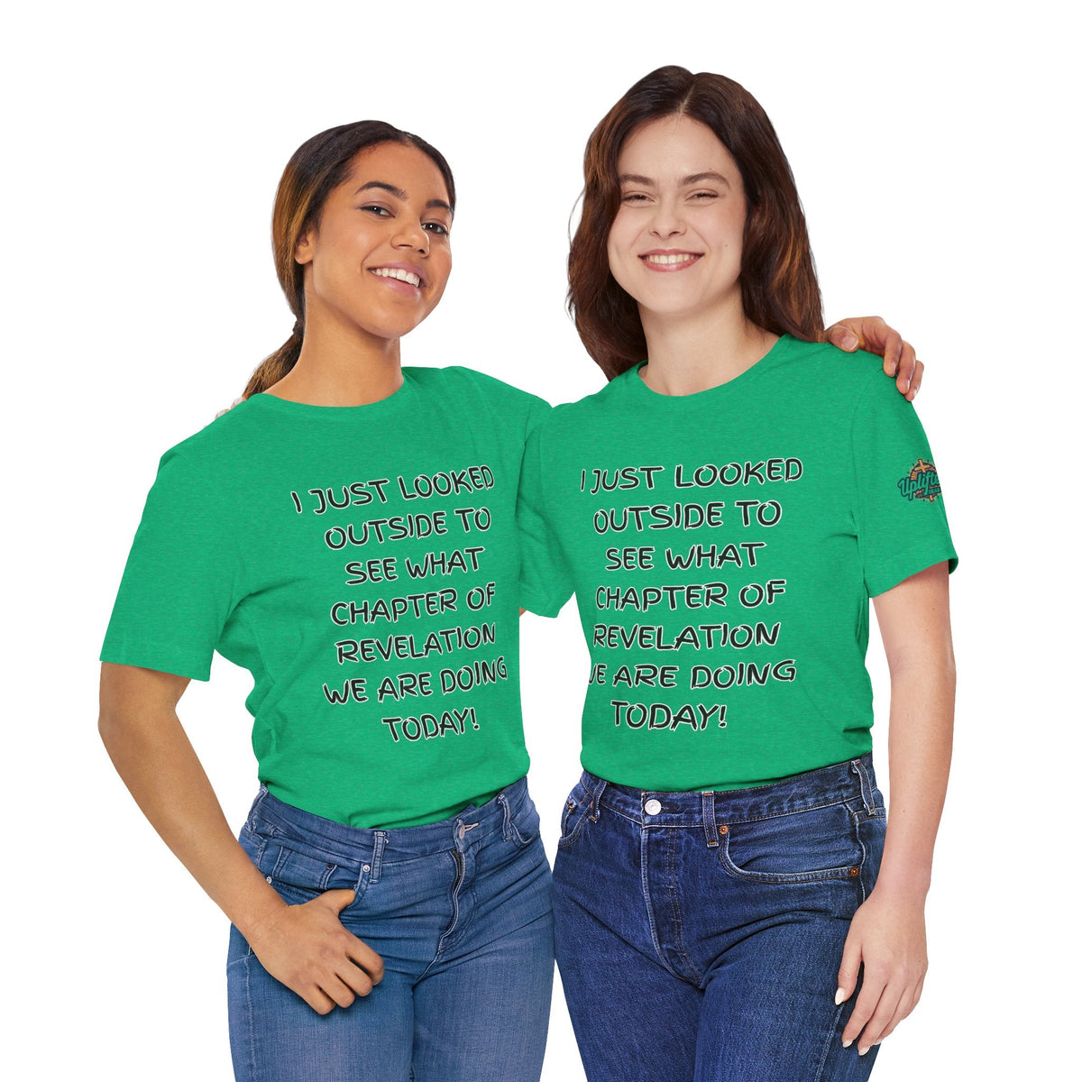What Chapter of Revelation T-shirt – I Looked Outside My Window Christian T-shirt for End Times Humor & Faith Printify