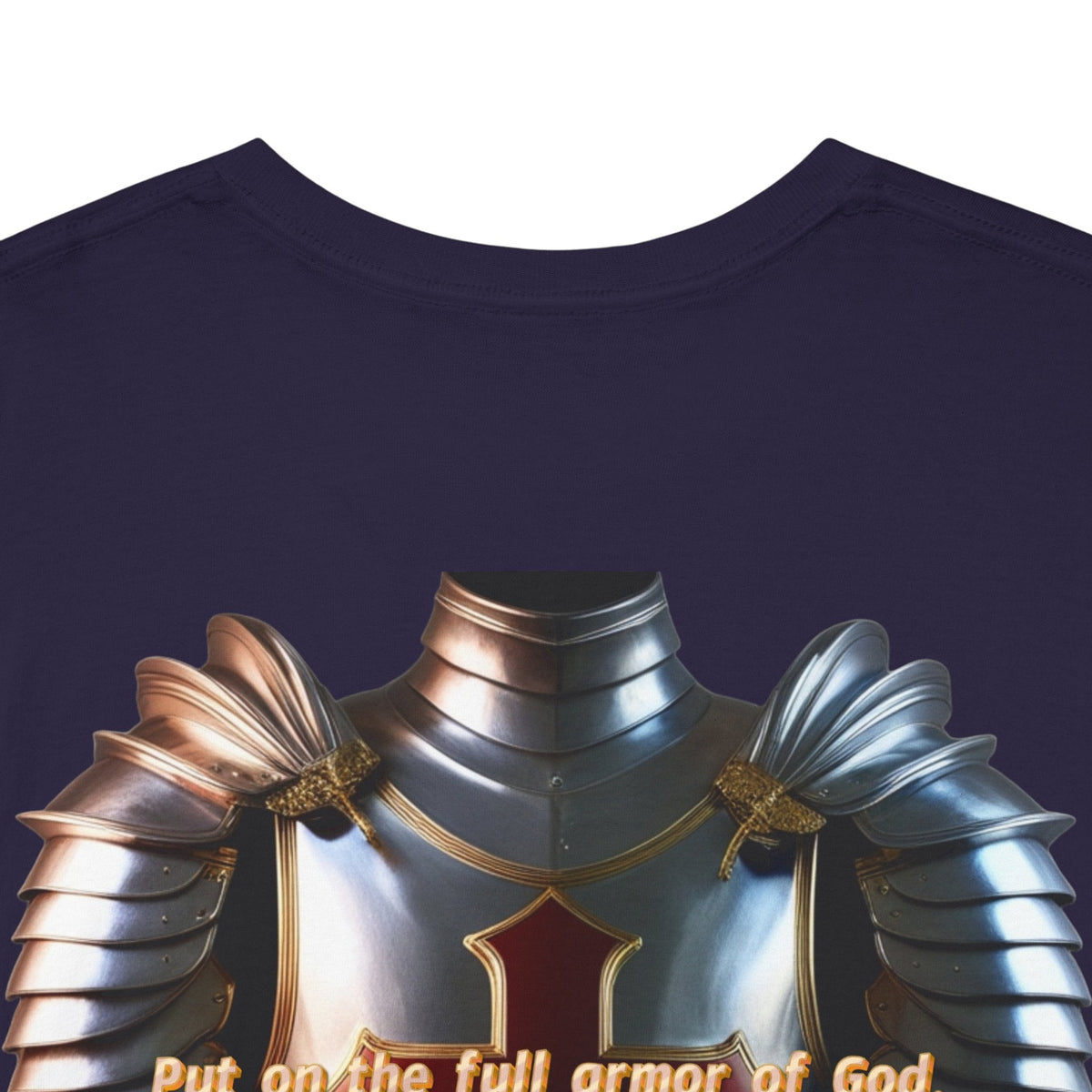 Religious Graphic Armor Of God Design - Unisex Heavy Cotton Tee Printify