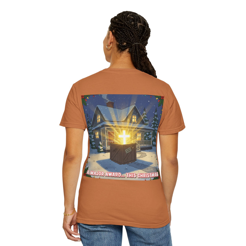 Christmas Church Tee — "A Major Award... This Christmas" Graphic T-Shirt Printify