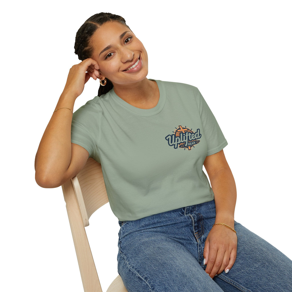 Trust in The Lord Proverbs 3:5-6 Biblical Design Unisex Softstyle T-Shirt Printify