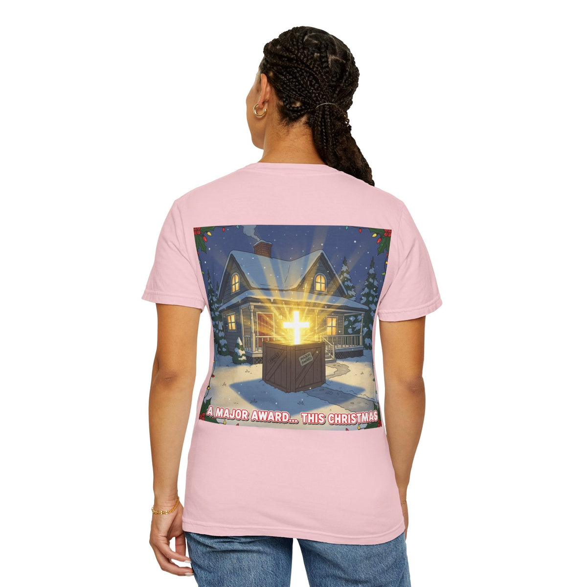 Christmas Church Tee — "A Major Award... This Christmas" Graphic T-Shirt Printify