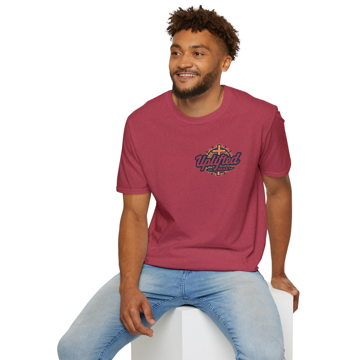 Trust in The Lord Proverbs 3:5-6 Biblical Design Unisex Softstyle T-Shirt Printify