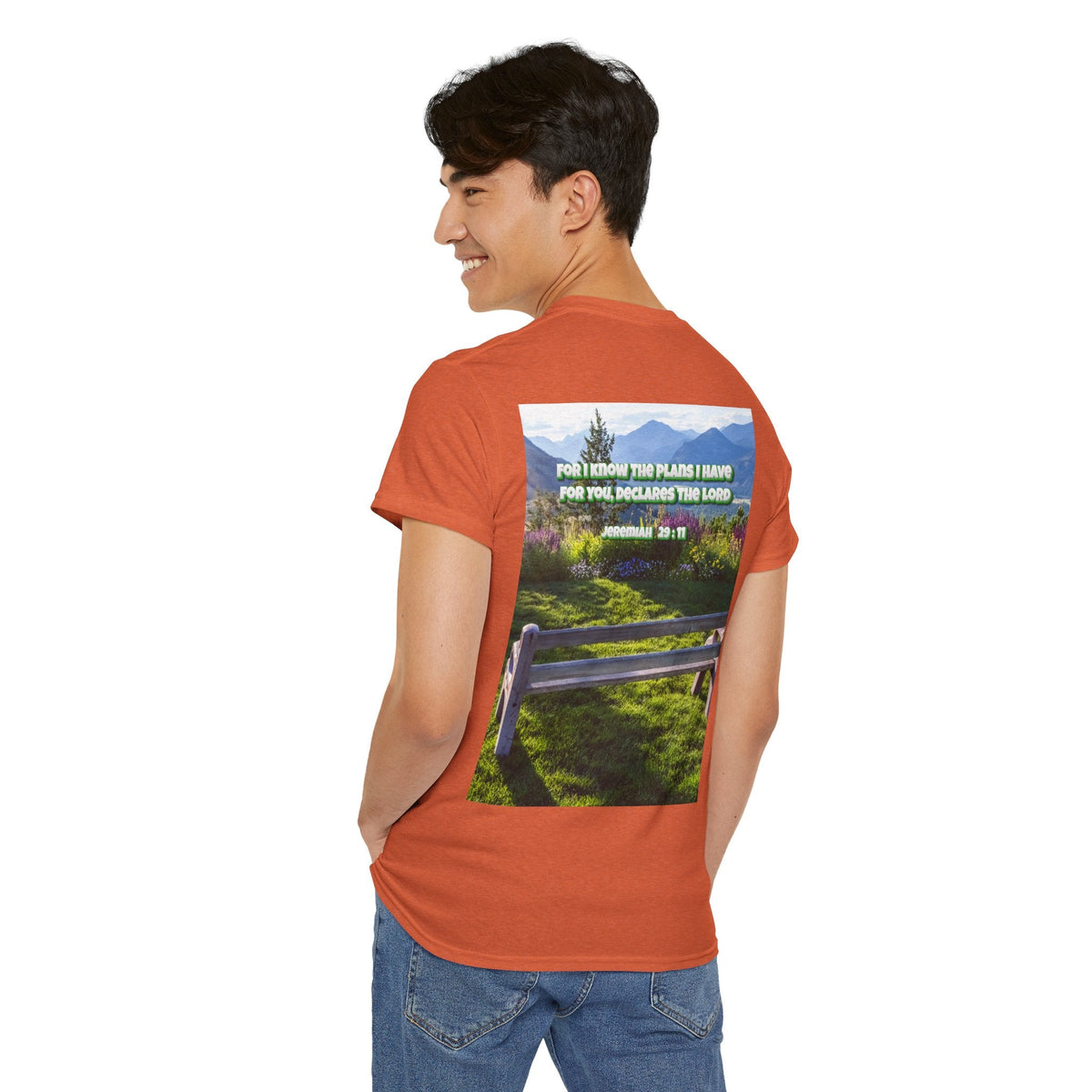Bible Verse Unisex Tee -  Jeremiah 29 : 11 Printify