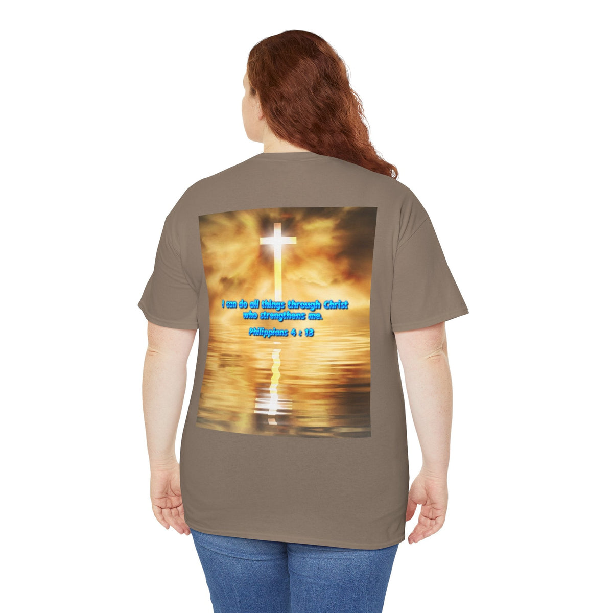 Bible Verse Unisex Tee - Philippians 4 : 13 Printify