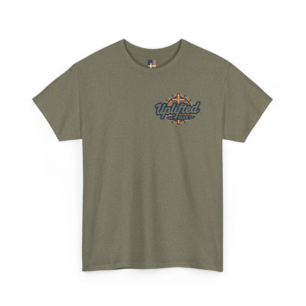 Religious Graphic Armor Of God Design - Unisex Heavy Cotton Tee Printify