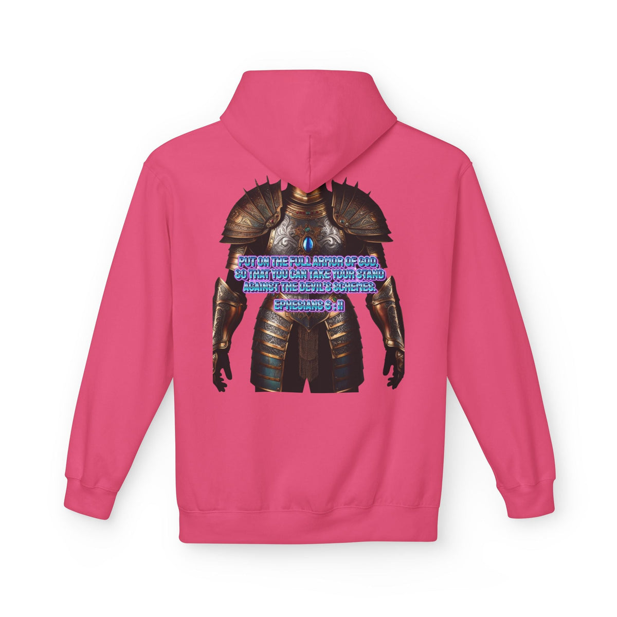 Hoodie - Ephesians 6:11 Bible Verse Religious Design Printify