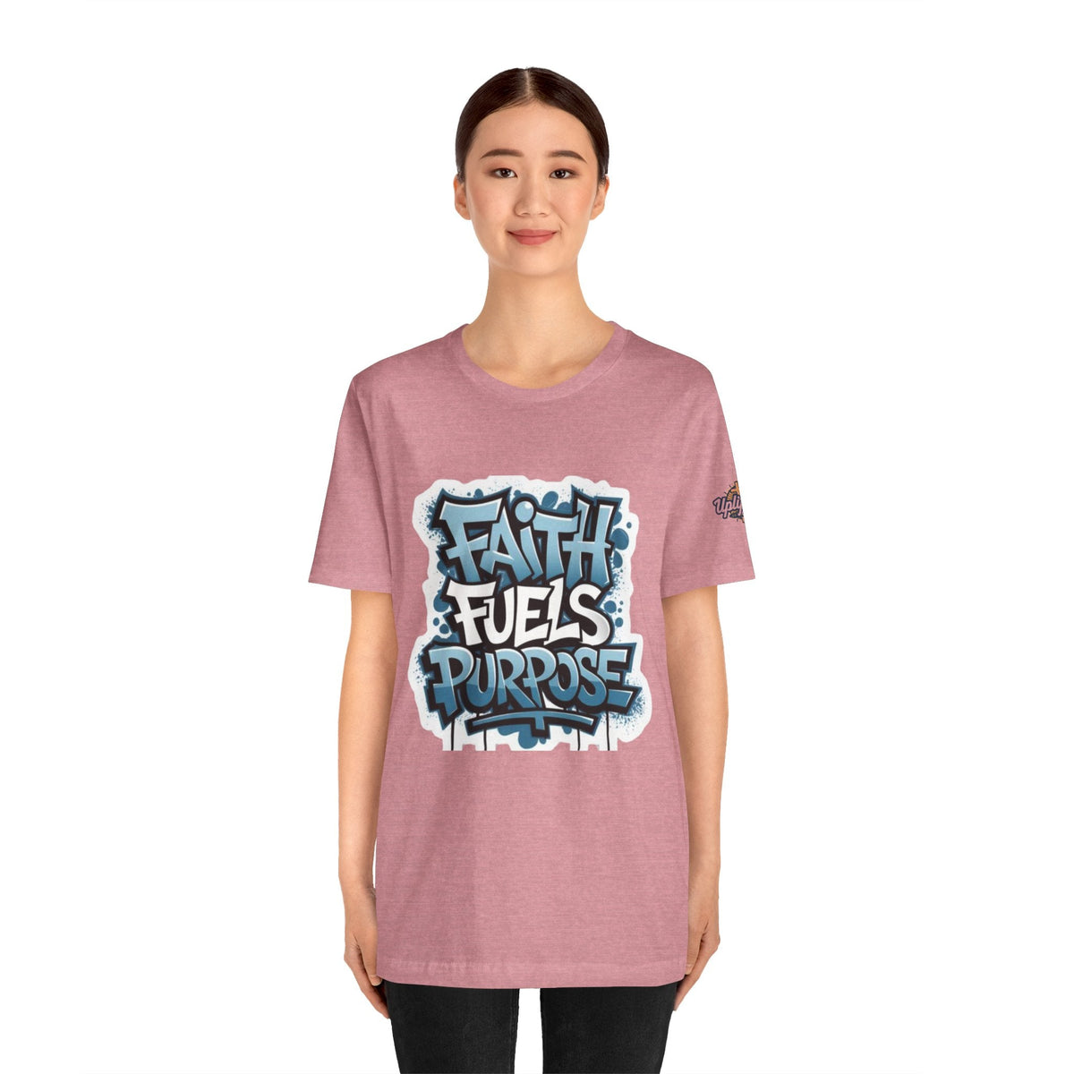 Faith Fuels Purpose T-shirt – Inspirational Christian T-shirt for Divine Drive & Unstoppable Belief Printify