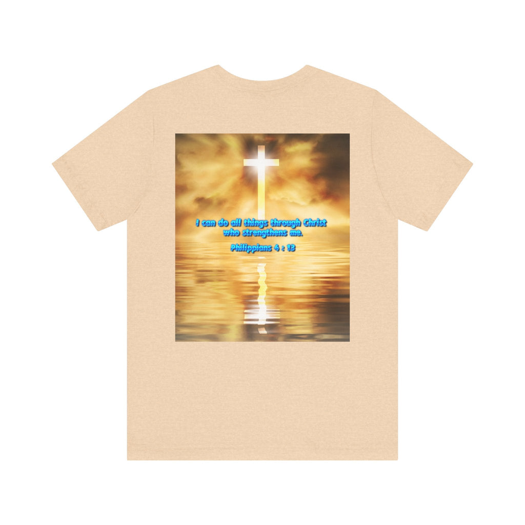 Unisex Tee Bible Verse - Philippians 4 : 13 Printify