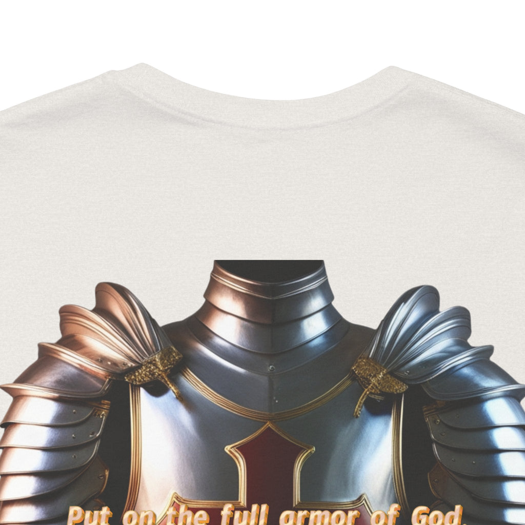 Religious Graphic Armor Of God Design - Unisex Jersey Short Sleeve Tee Printify