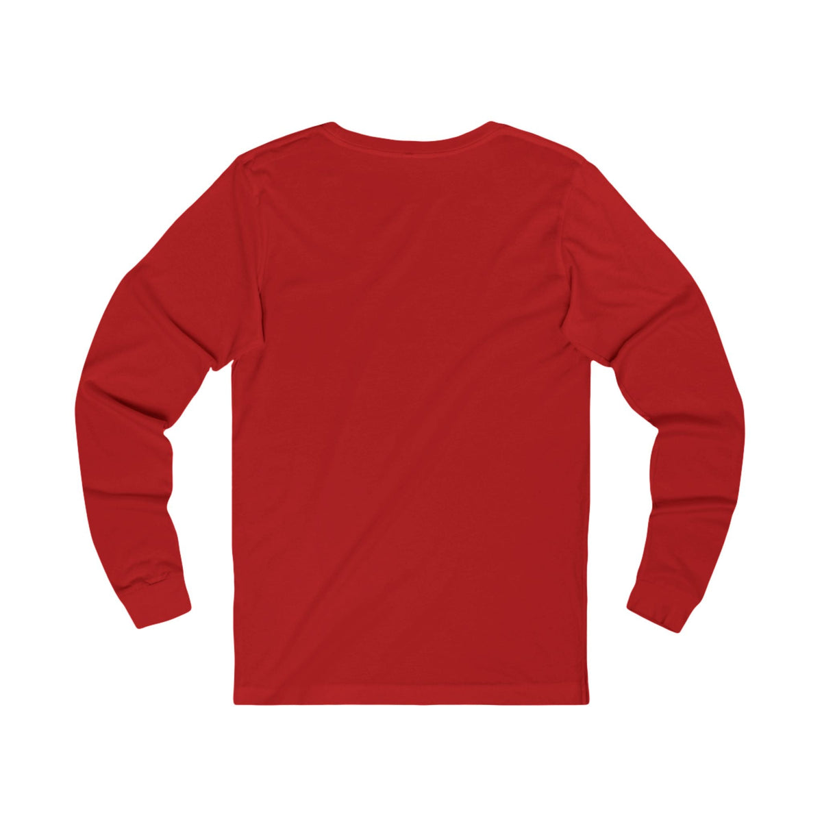 🎄 Jesus > Santa – Minimalist Christian Christmas Long Sleeve Shirt | Bold Faith Over Holiday Tee | Cross vs Santa Hat Design | Uplifted Gear Printify