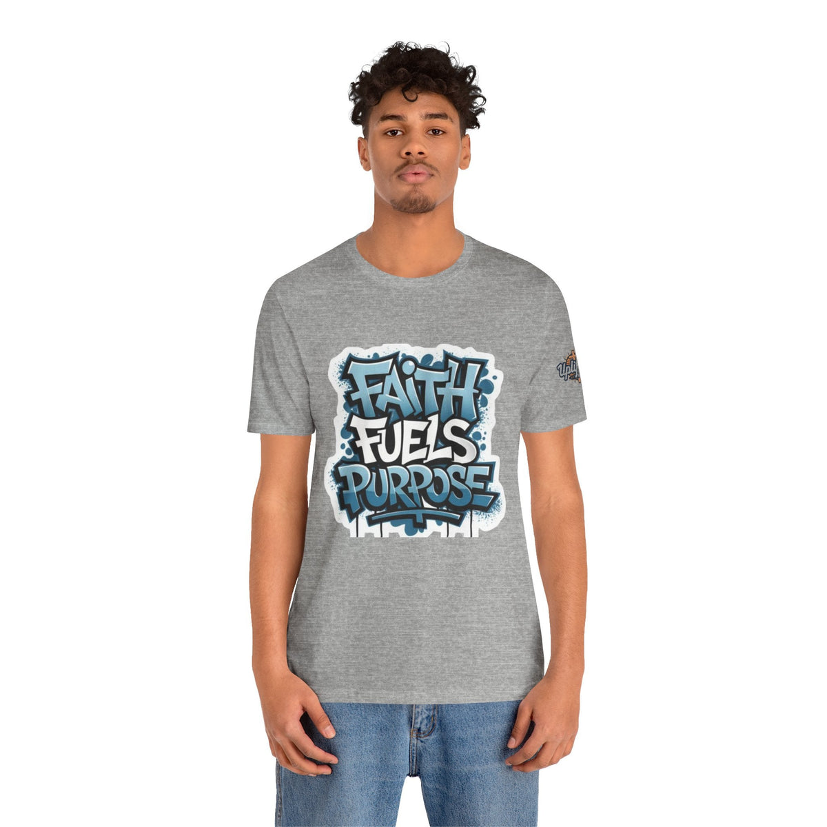 Faith Fuels Purpose T-shirt – Inspirational Christian T-shirt for Divine Drive & Unstoppable Belief Printify