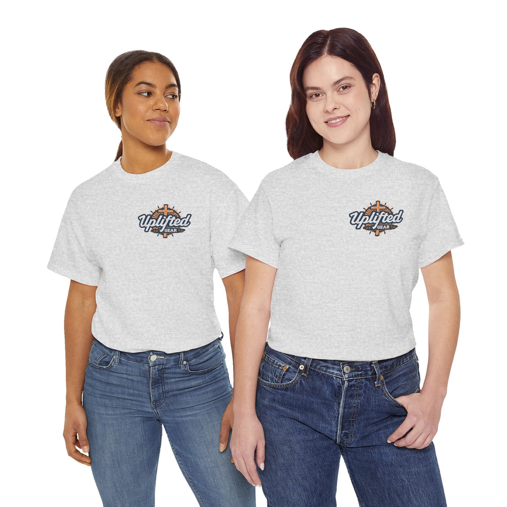 Trust in The Lord Proverbs 3:5-6 Biblical Design Unisex Heavy Cotton Tee Printify