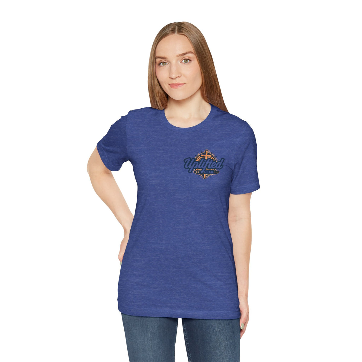 Trust in The Lord Proverbs 3:5-6 Biblical Design Unisex Jersey Short Sleeve Tee Printify