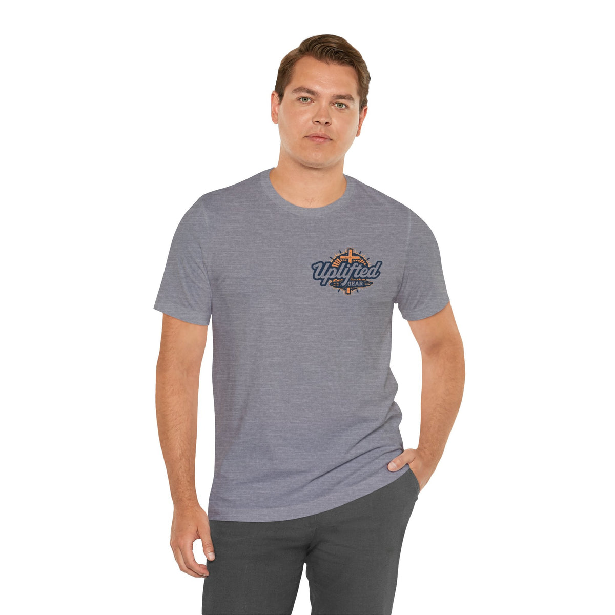 Religious Graphic Tee with Armor Of God Design Unisex Jersey Short Sleeve Tee Printify