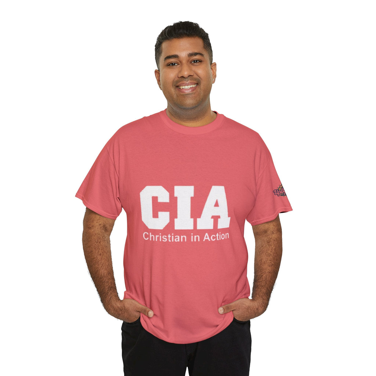 CIA Christian in Action T-shirt - Funny Faith Parody T-shirt - Mission Ready Apparel Printify