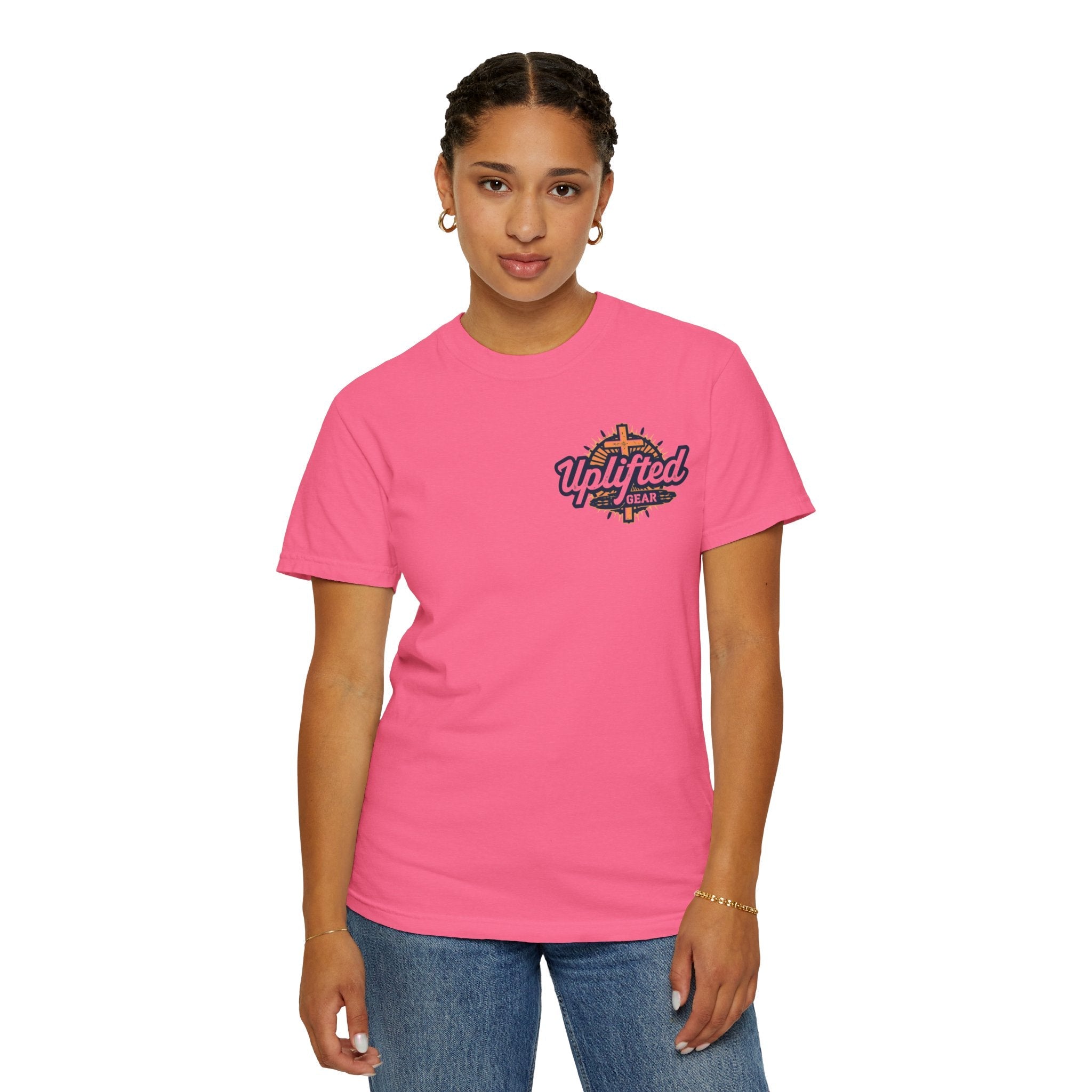 AMEN Acronym T-Shirt – Always Agree with God Move with God End with God Never Doubt God Christian Tee for Unwavering Faith Printify