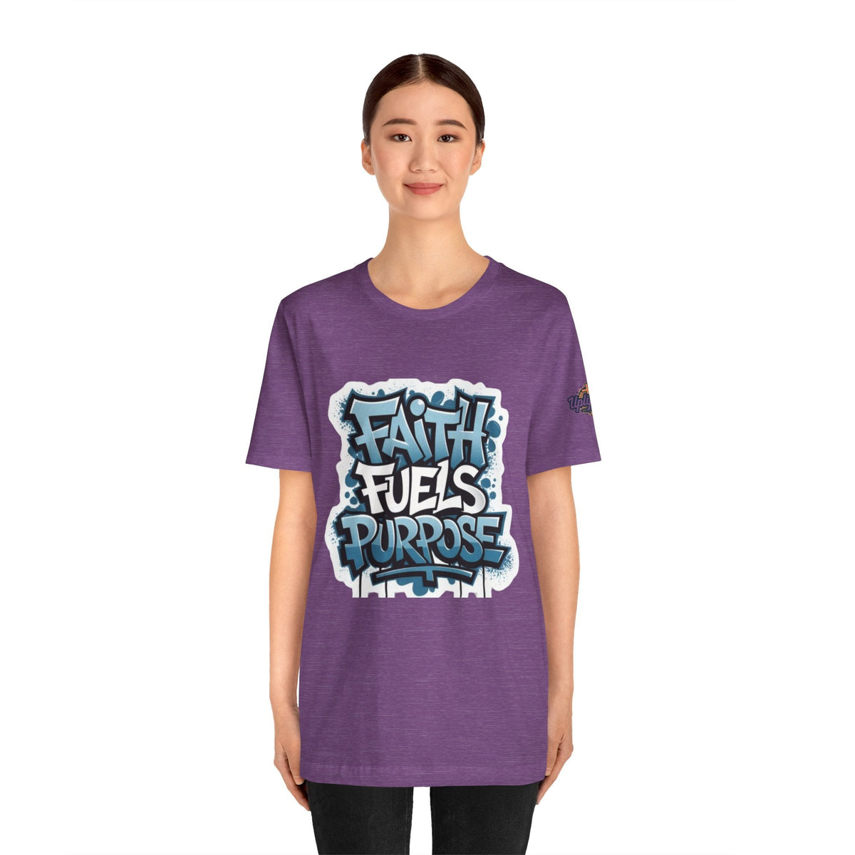 Faith Fuels Purpose T-shirt – Inspirational Christian T-shirt for Divine Drive & Unstoppable Belief Printify