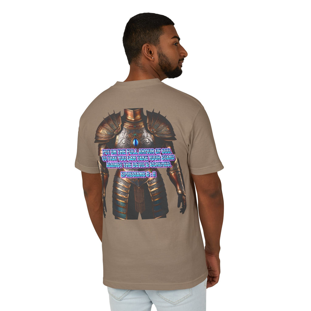 Bible Verse Tee - Ephesians 6:11 Put on the Armor of God Unisex Shirt Printify