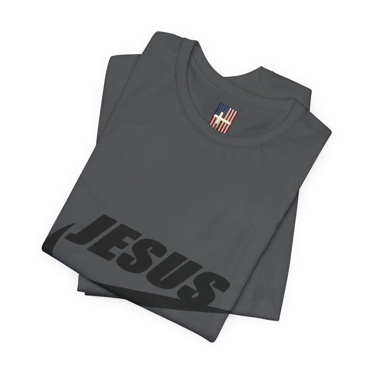 Jesus Did It T-shirt - Funny Christian Parody T-shirt - Faith & Victory Apparel Printify