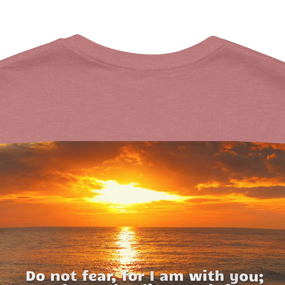 Bible Verse Unisex - Isaiah 41 : 10 Jersey Short Sleeve Tee Printify