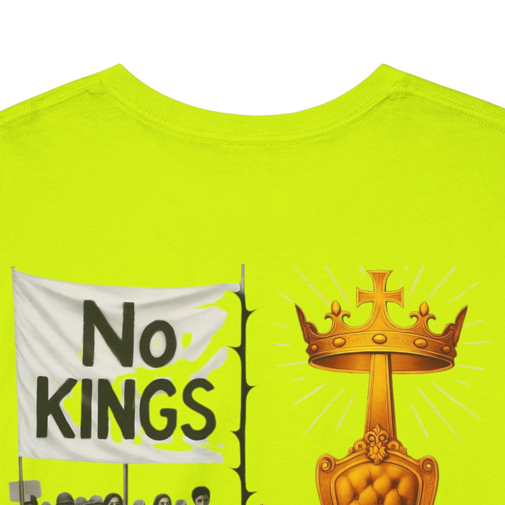 No Kings? Christ is King T-Shirt – Bold Christian Faith Tee for Devoted Believers Printify