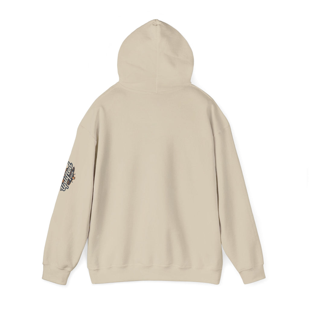 🎄 Jesus > Santa – Minimalist Christian Christmas Hoodie | Bold Faith Over Holiday Tee | Cross vs Santa Hat Design | Uplifted Gear Printify