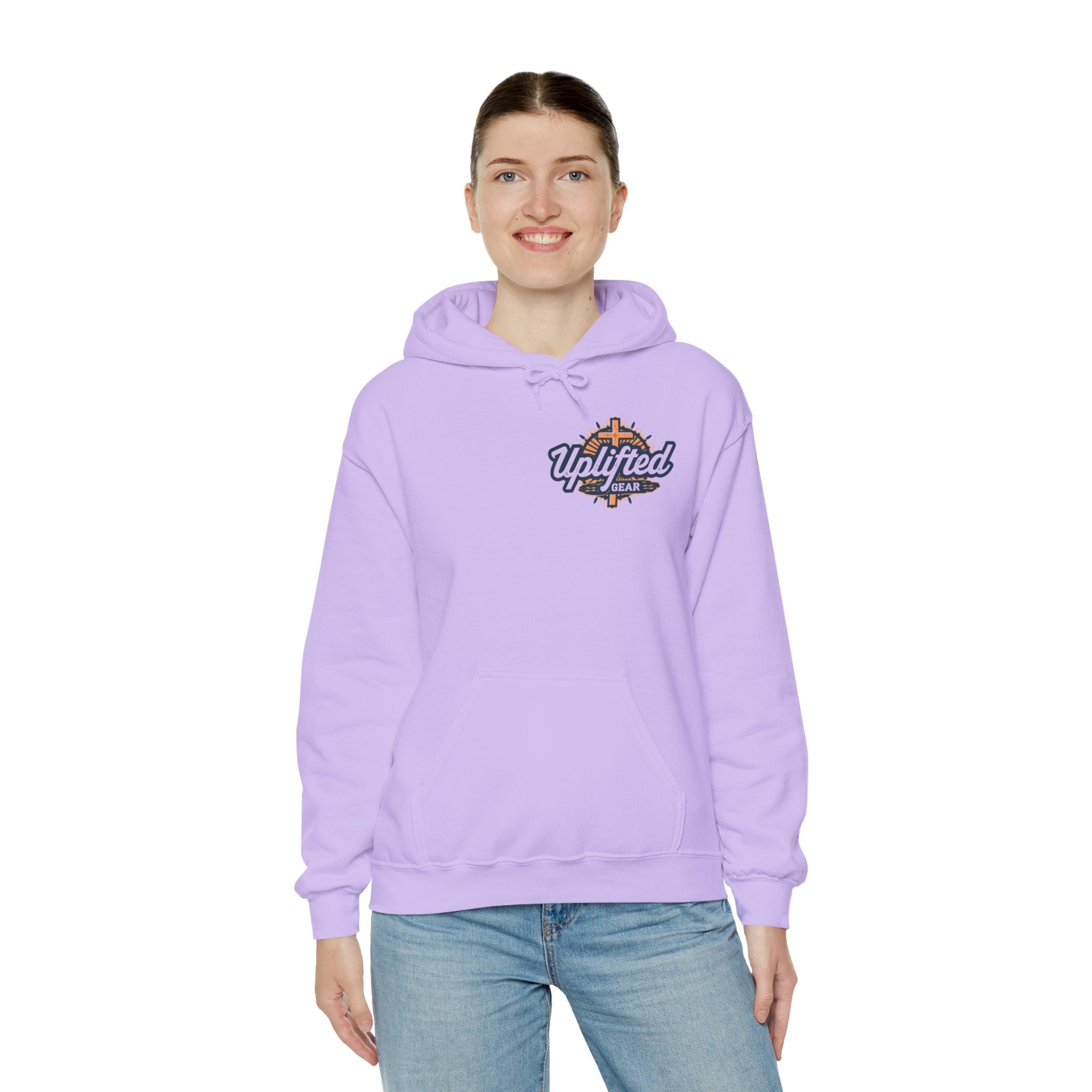 Religious Graphic Armor Of God Design - Unisex Heavy Blend™ Hooded Sweatshirt Printify