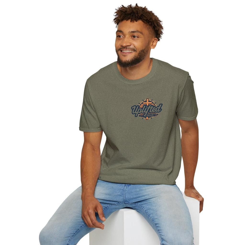 Religious Graphic Tee with Armor Of God Design - Unisex Softstyle T-Shirt Printify
