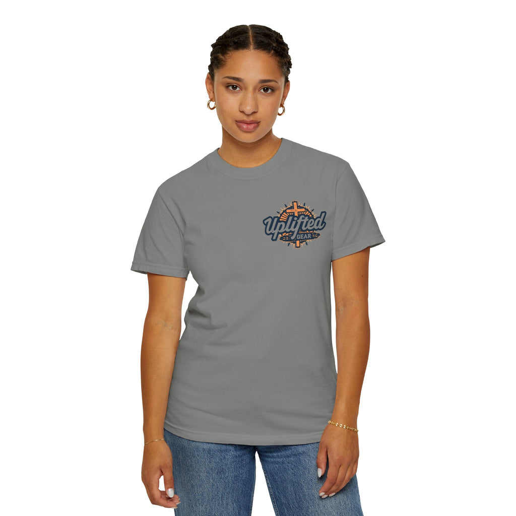 Religious Graphic Armor Of God Design - Unisex Garment-Dyed T-shirt Printify