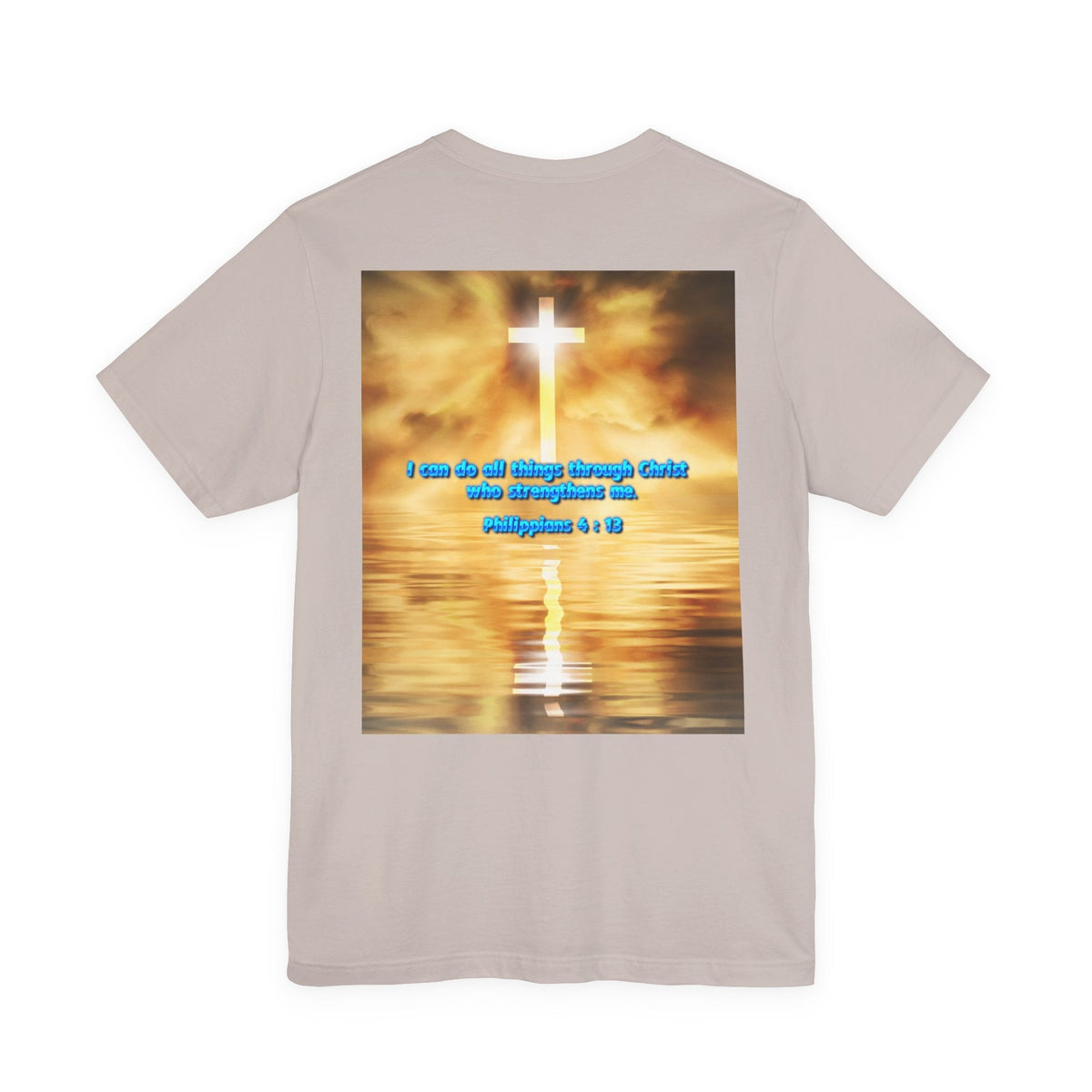 Unisex Tee Bible Verse - Philippians 4 : 13 Printify