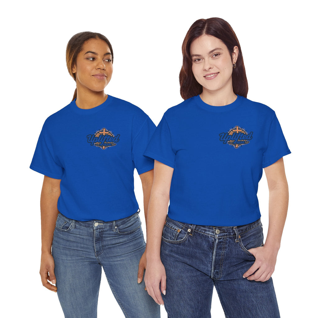 Trust in The Lord Proverbs 3:5-6 Biblical Design Unisex Heavy Cotton Tee Printify