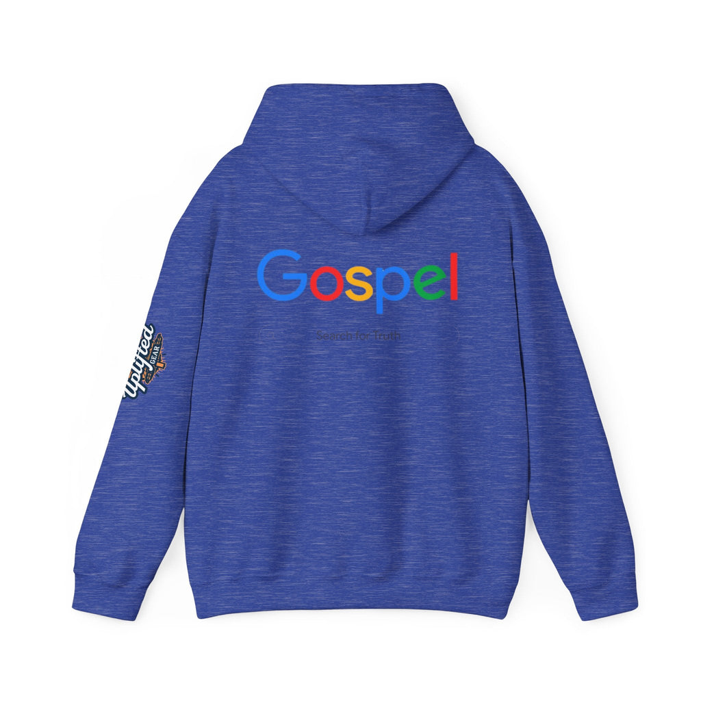 Gospel Hoodie — "Search for Truth" Christian Faith Pullover Printify
