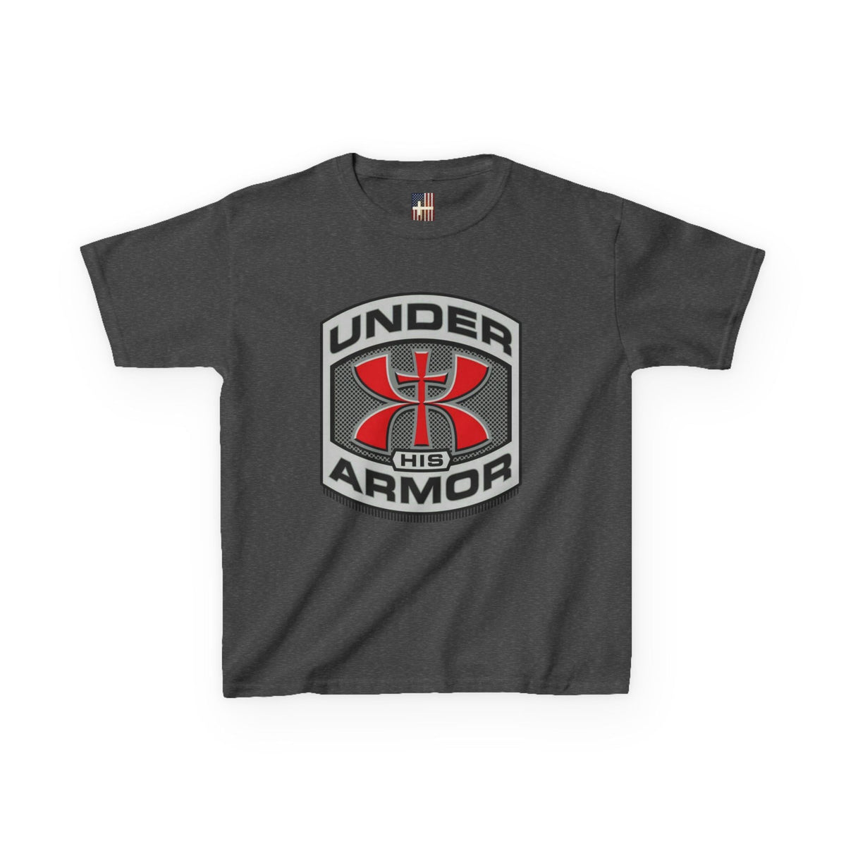 Under HIS Armor Christian T-Shirt — Faith-Inspired Under Armour Style Printify