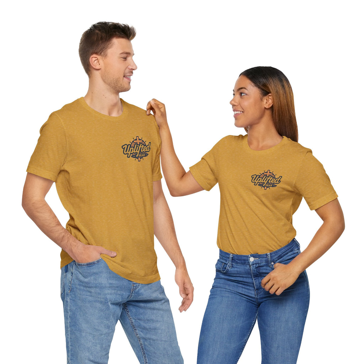 Religious Graphic Tee with Armor Of God Design Unisex Jersey Short Sleeve Tee Printify