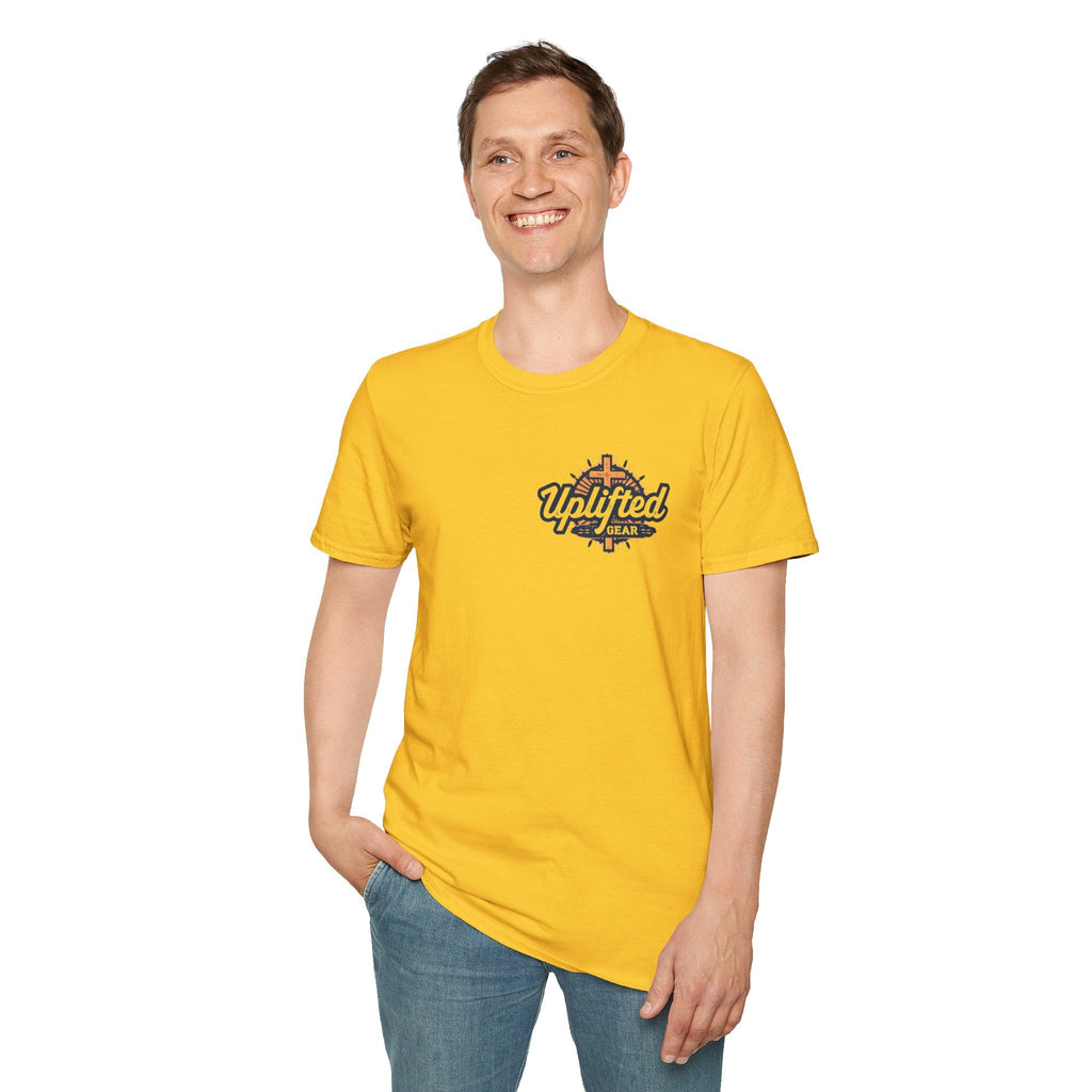 Religious Graphic Tee with Armor Of God Design - Unisex Softstyle T-Shirt Printify