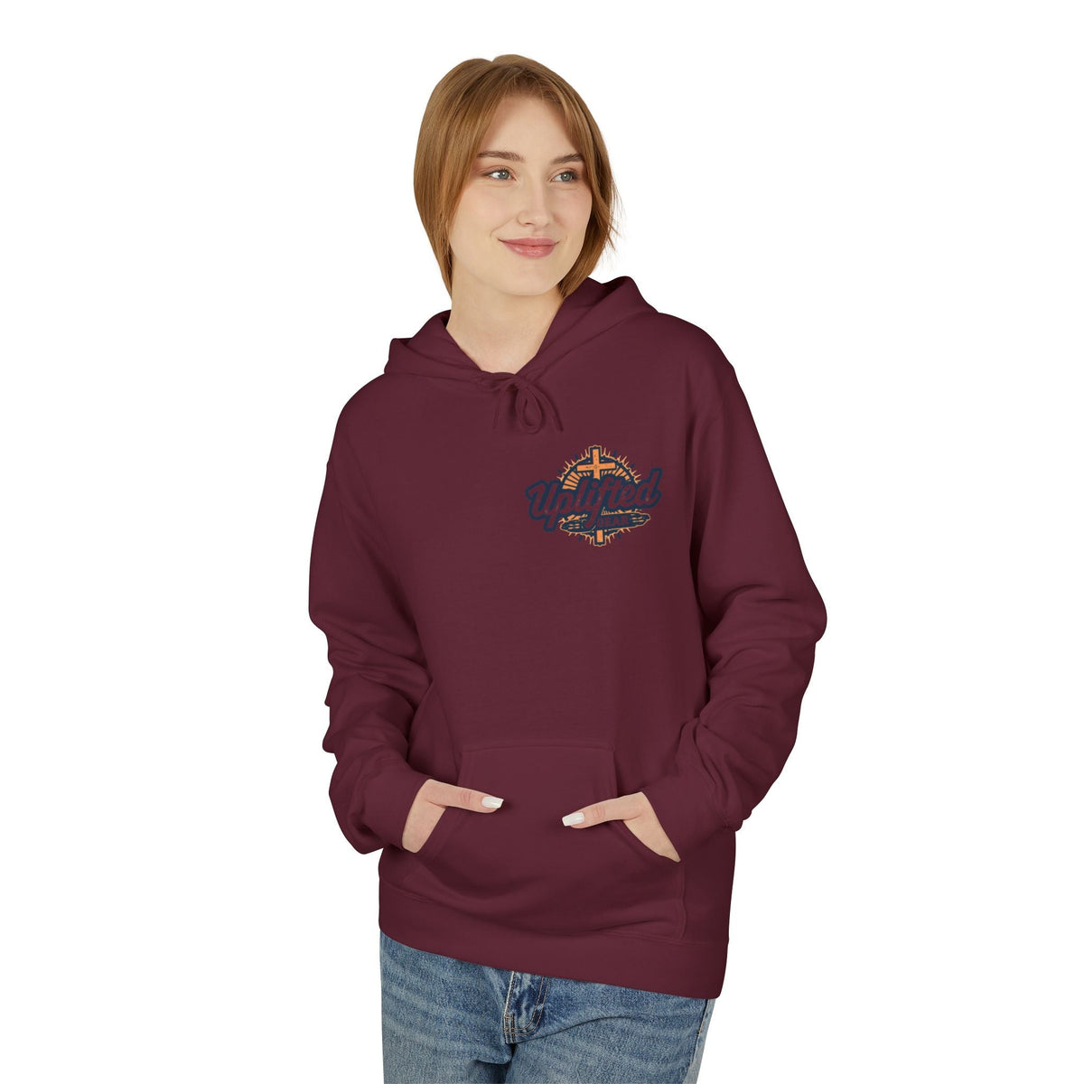 Hoodie - Philippians 4 : 13 Bible Verse Religious Design Printify