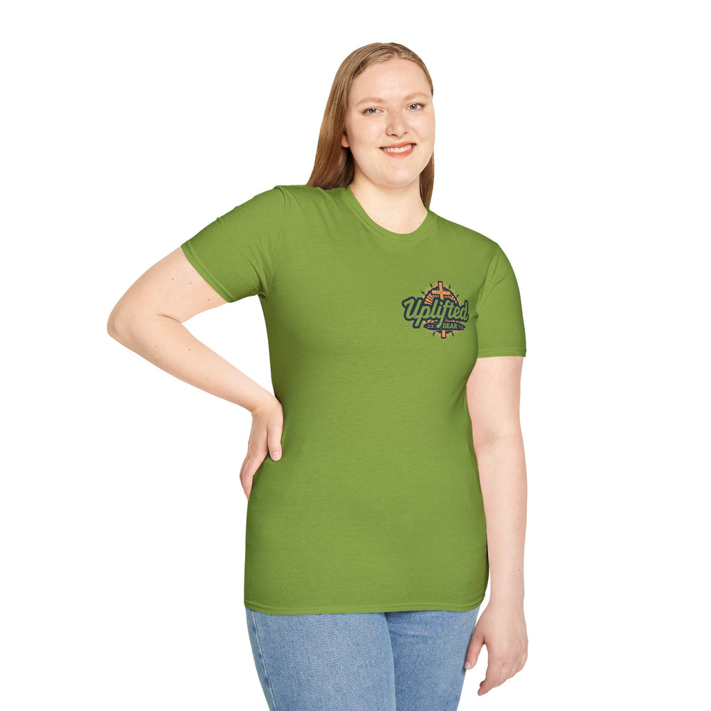 Religious Graphic Armor Of God Design - Unisex Softstyle T-Shirt Printify