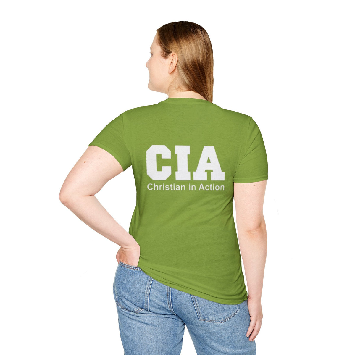 CIA Christian in Action T-shirt - Funny Faith Parody T-shirt - Mission Ready Apparel Printify