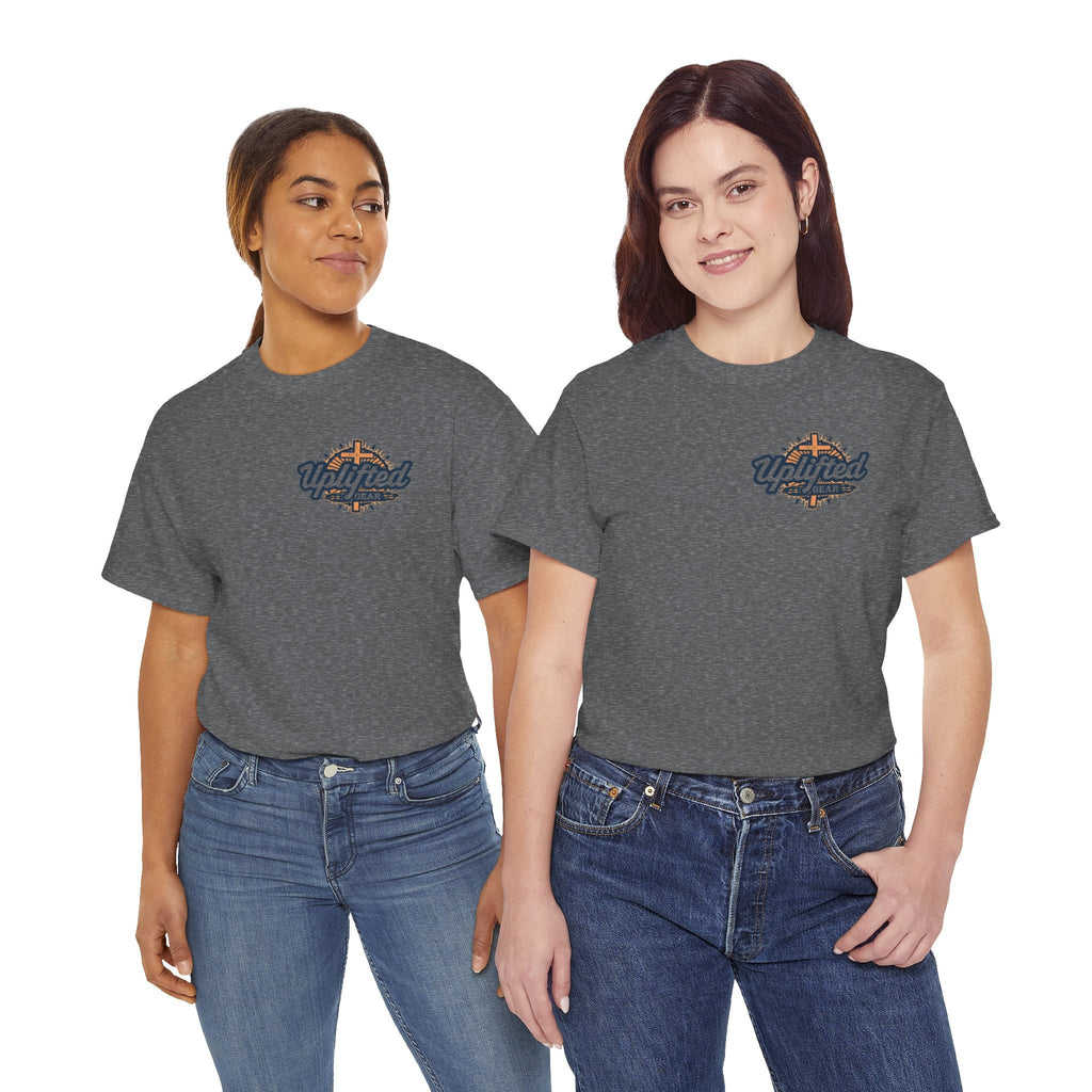 Trust in The Lord Proverbs 3:5-6 Biblical Design Unisex Heavy Cotton Tee Printify