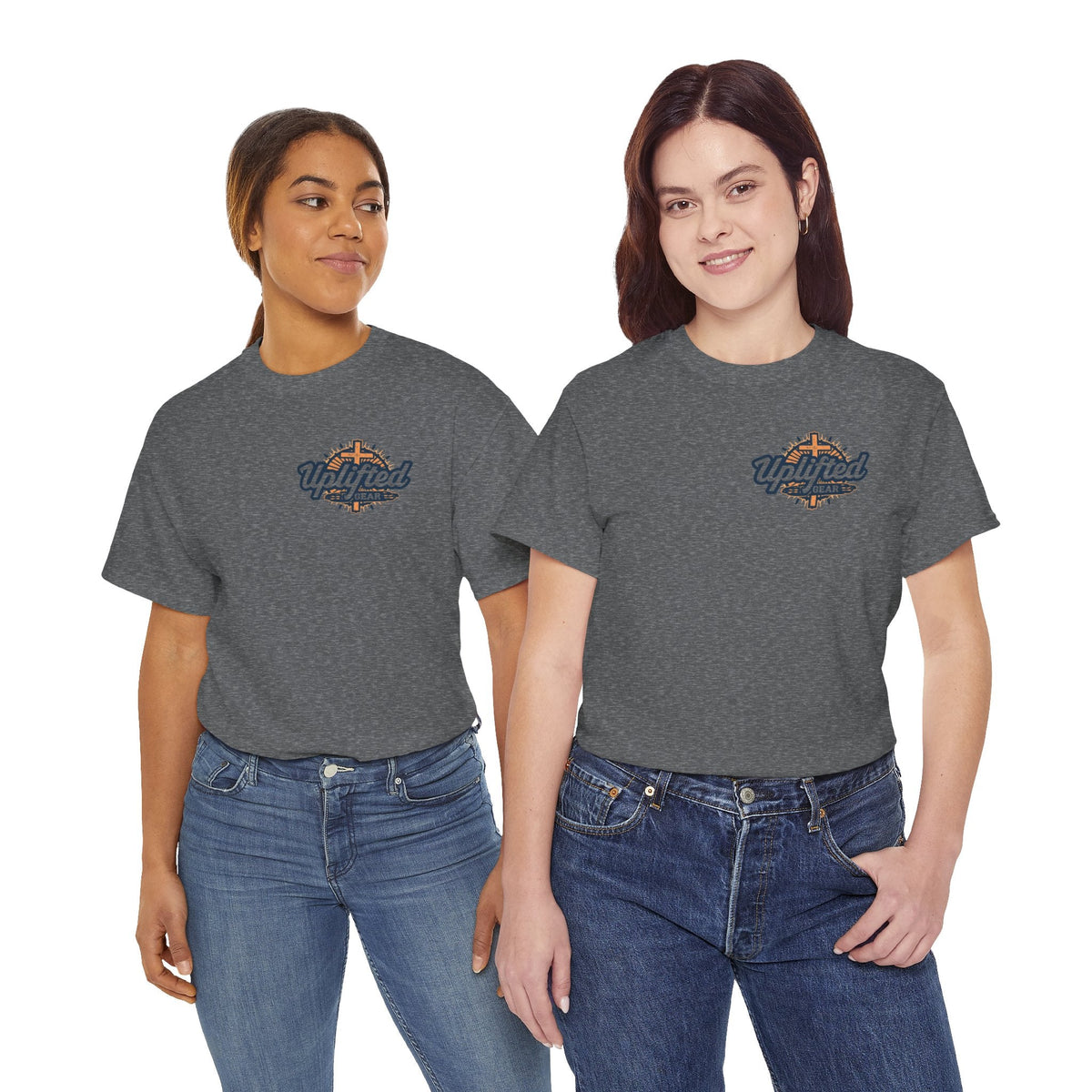 Trust in The Lord Proverbs 3:5-6 Biblical Design Unisex Heavy Cotton Tee Printify
