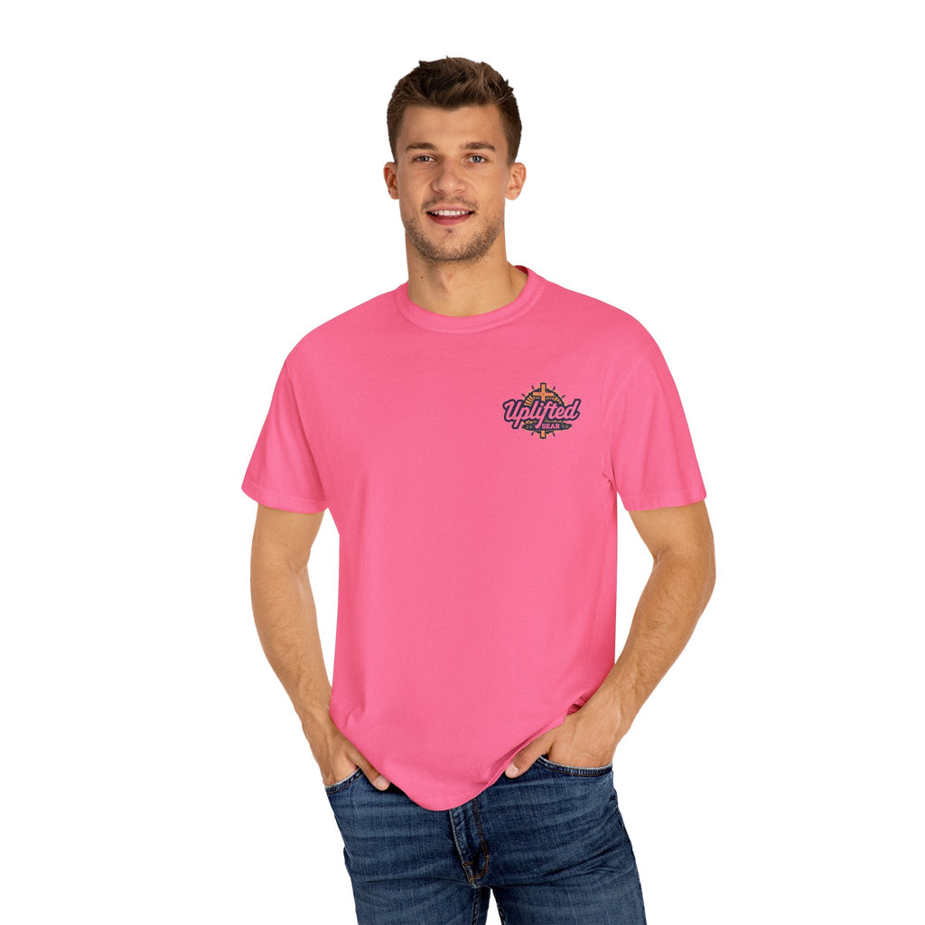 Bible Verse Unisex Garment-Dyed T-shirt - Isaiah 41 : 10 Printify