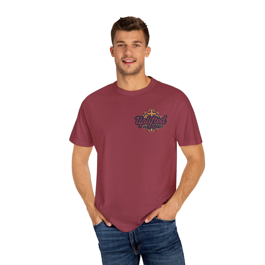 AMEN Acronym T-Shirt – Always Agree with God Move with God End with God Never Doubt God Christian Tee for Unwavering Faith Printify
