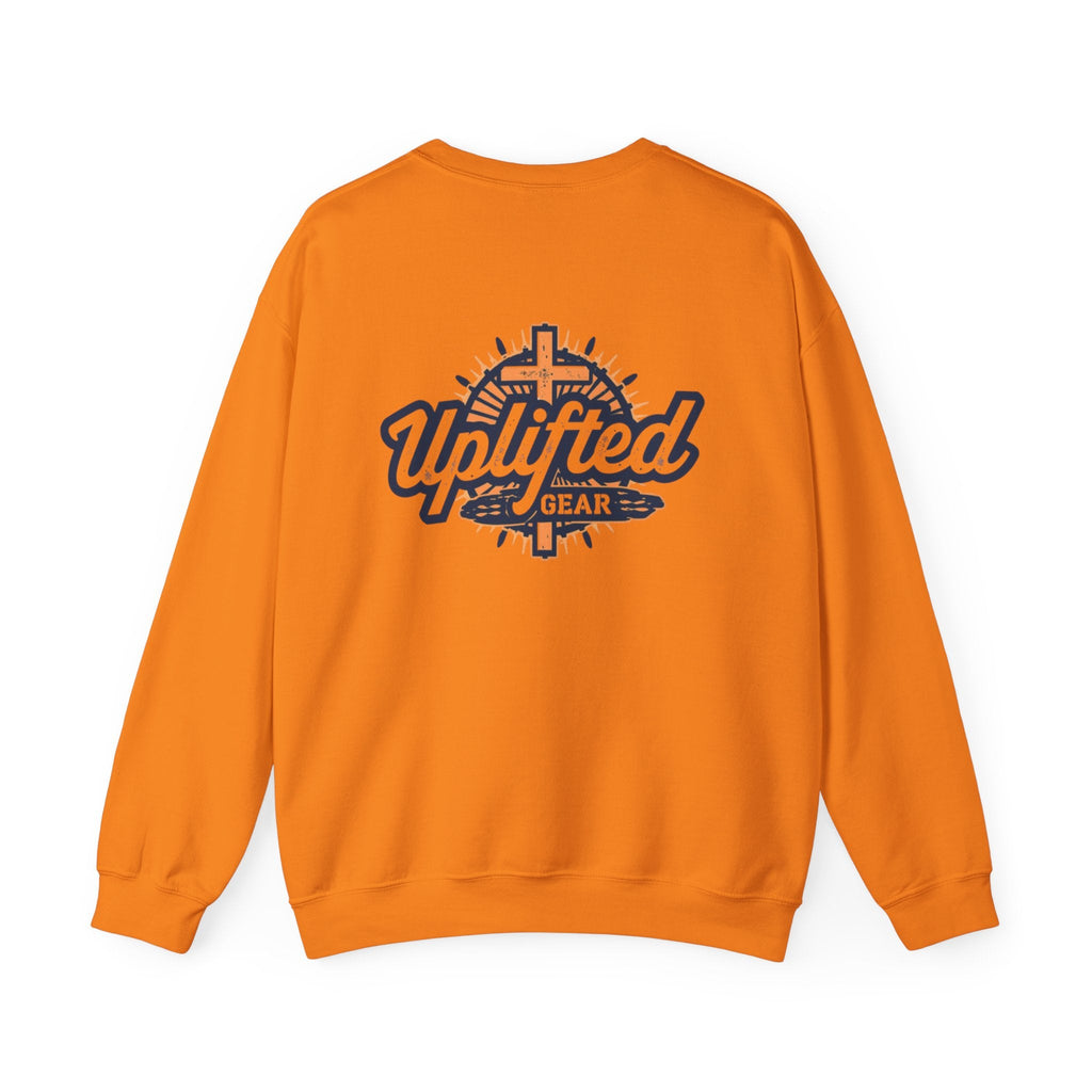 Uplifted Gear Christian Logo Sweatshirt Printify