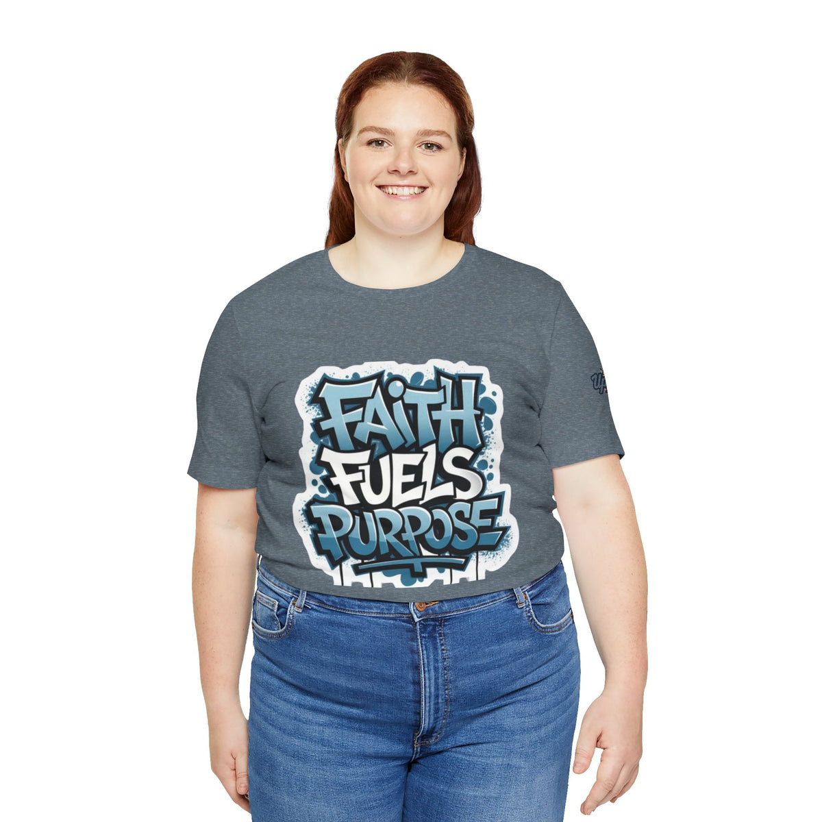 Faith Fuels Purpose T-shirt – Inspirational Christian T-shirt for Divine Drive & Unstoppable Belief Printify