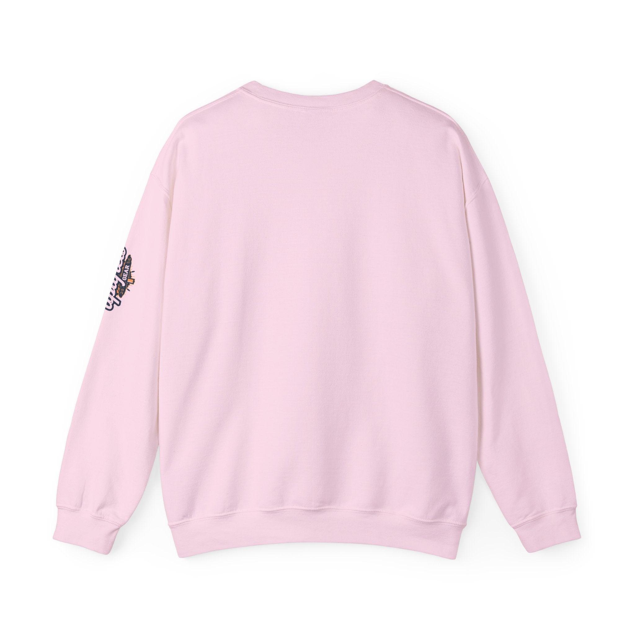 Jesus Ichthys Sweatshirt – Christian Fish Symbol with Cross & Jesus Inscription Sweatshirt for Eternal Faith & Streetwear Printify