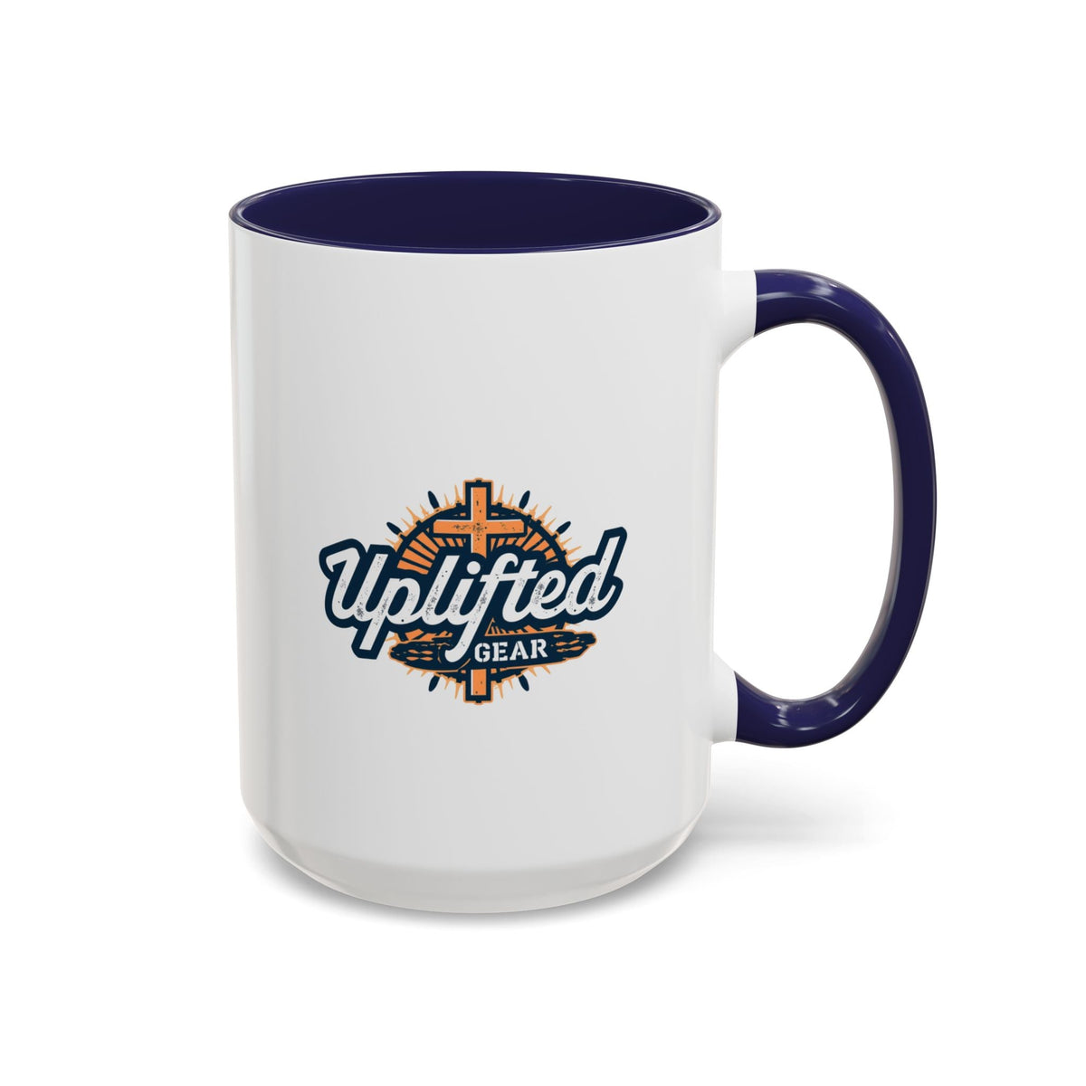 Patriotic Eagle Coffee Mug — "Stand for the Flag, Kneel for the Cross" (11/15oz) Printify