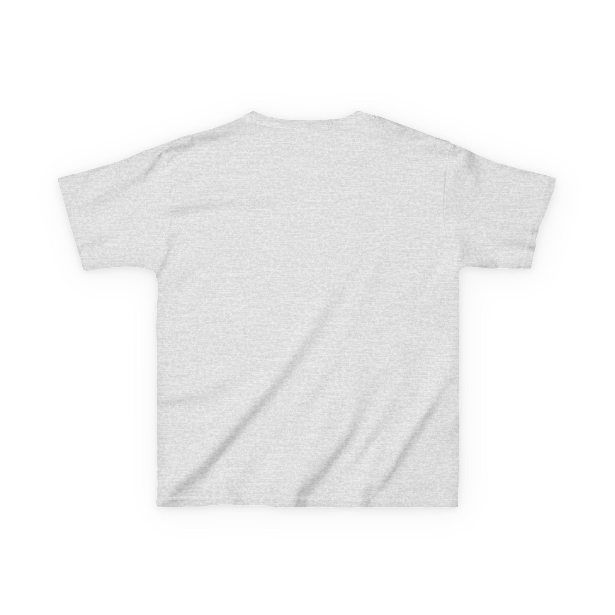 🎄 Jesus > Santa – Minimalist Christian Christmas Kids T-Shirt | Bold Faith Over Holiday Tee | Cross vs Santa Hat Design | Uplifted Gear Printify