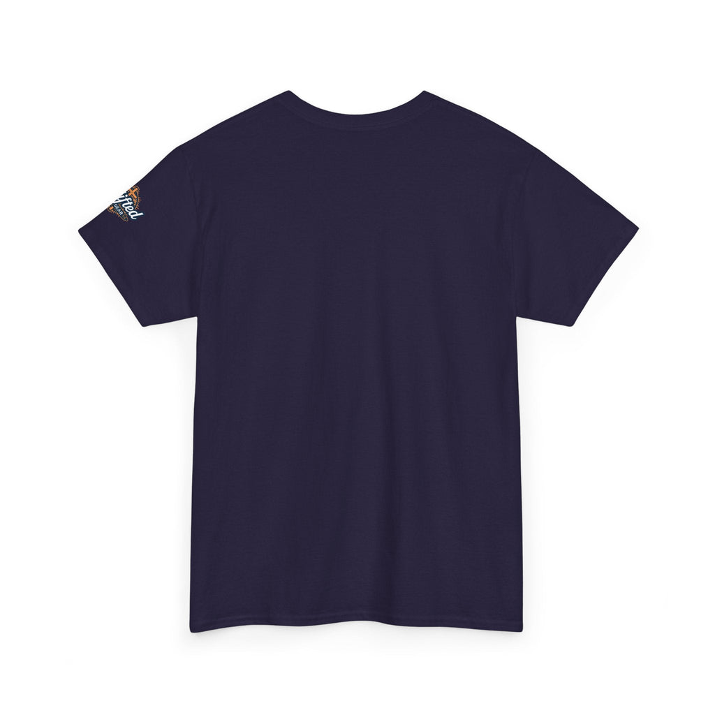 MAGA Gold Letter T-Shirt — "Make America Great Again" Printify
