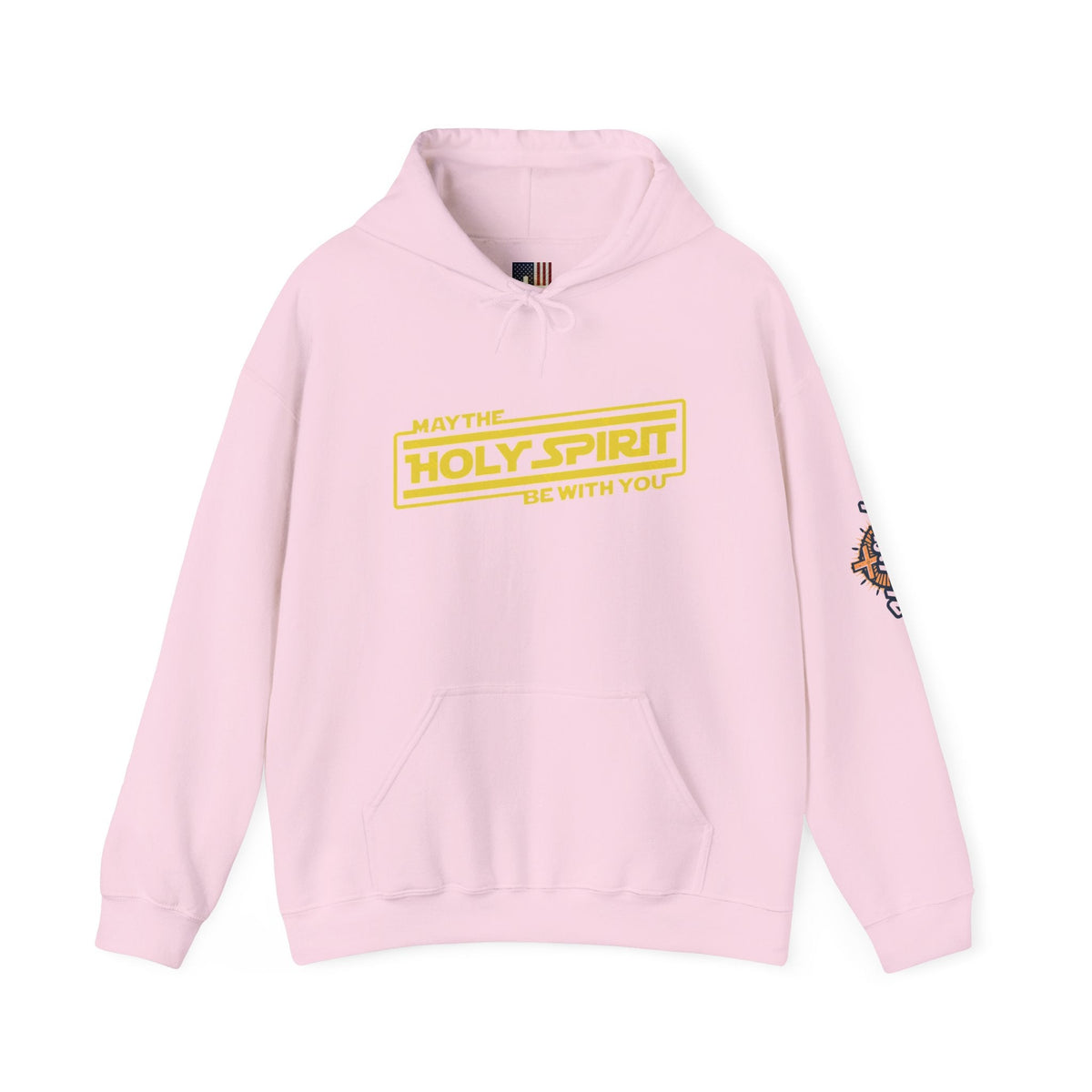 May the Holy Spirit Be With You Hoodie - Christian Star Wars Parody Hoodie Printify